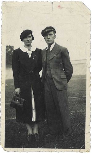 Marie-Louise et Louis, parents de Louis Bayeurte