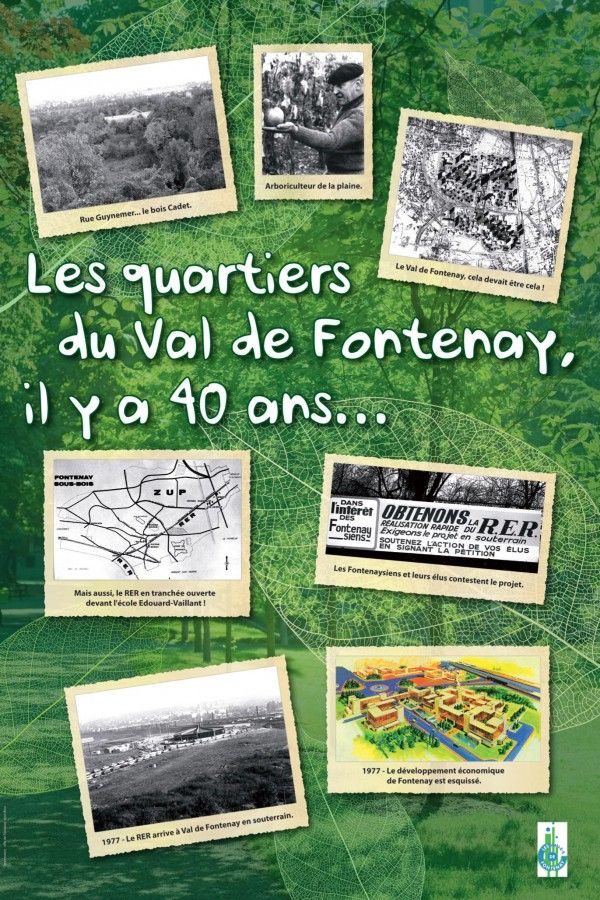 Les quartiers du Val de Fontenay, il y a 40 ans...