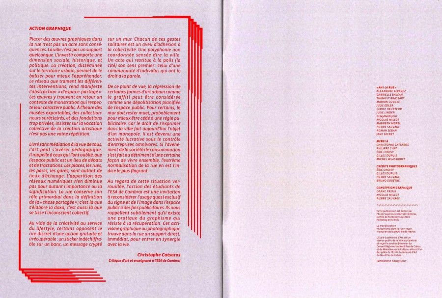 L'atelier Ah! la rue