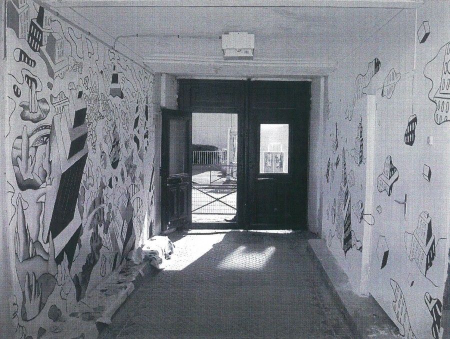 Peinture murale de Lulu Larsen