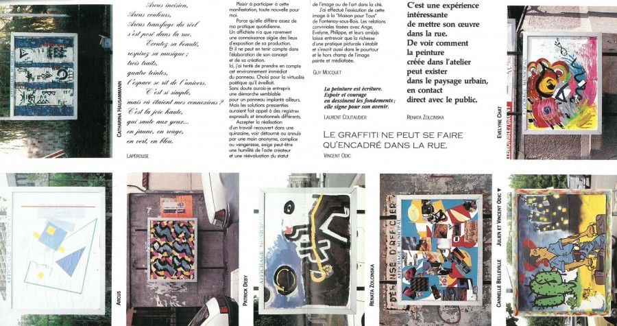 1er Salon de l' Ephémère, 1988