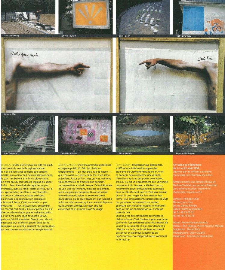 12e Salon de l'éphémère