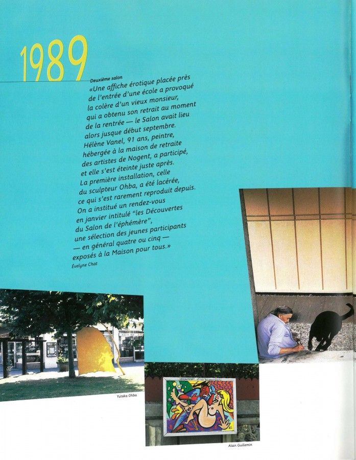 10 ans du Salon de l'Ephémère