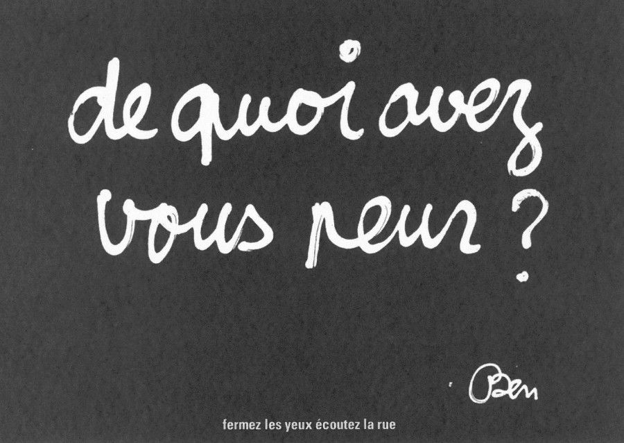 De quoi avez-vous peur ? de Ben