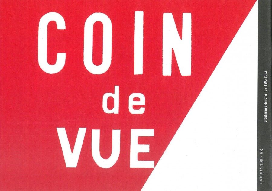 Coin de vue de Gérard Paris-Clavel