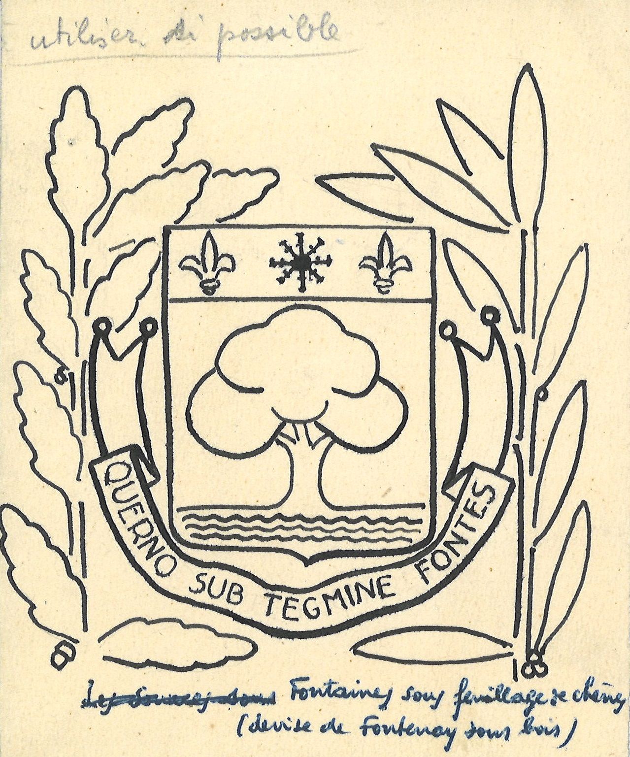 Blason de Fontenay-sous-Bois 