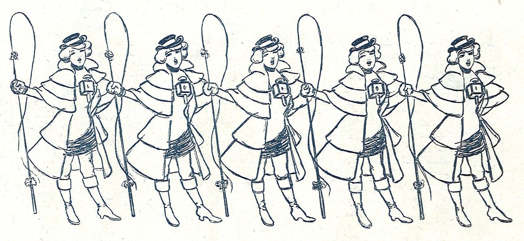 Coloriage de La Revue du Cinquantenaire 1857-1907