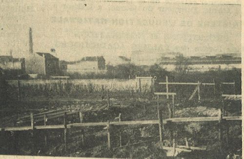 Chantier de construction du groupe Pasteur, 1959