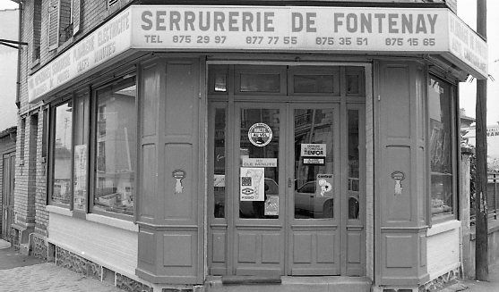 La serrurerie de Fontenay en 1986