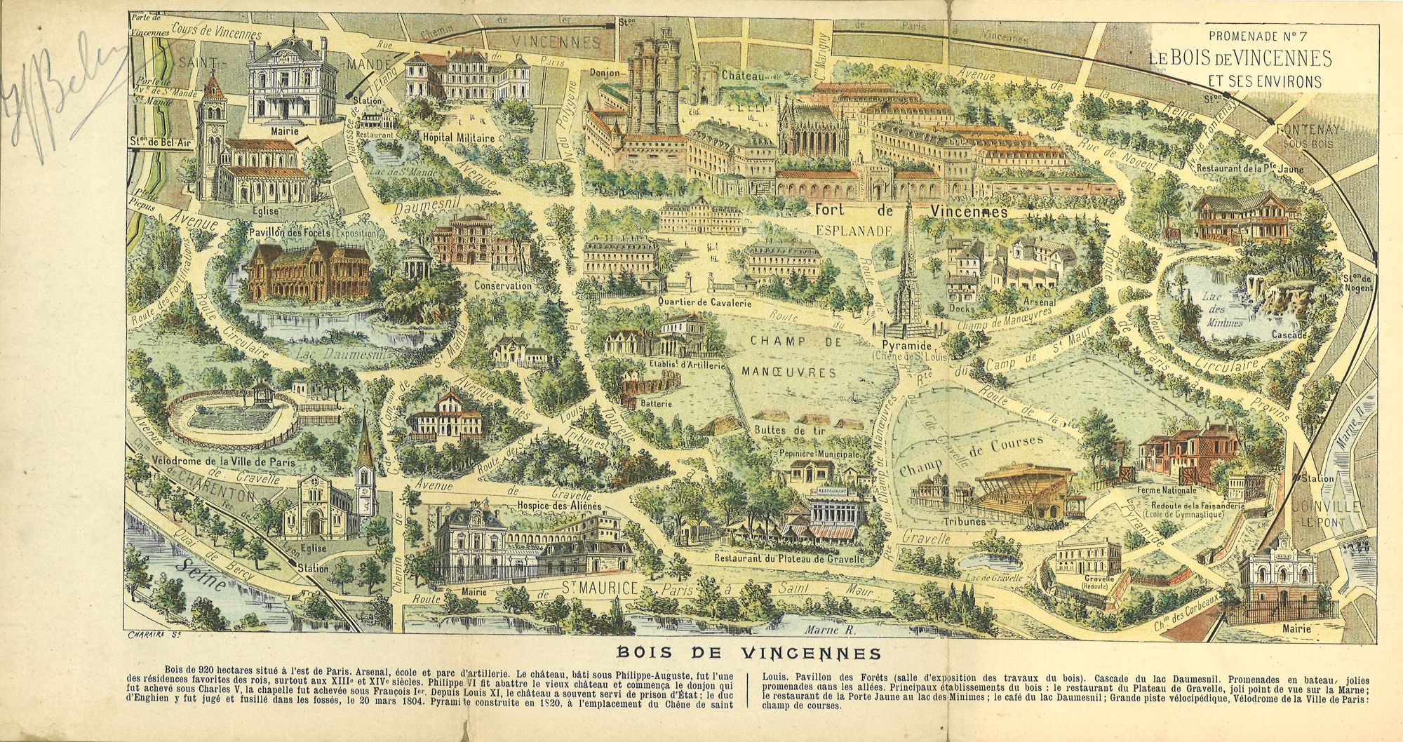 Promenade n°7 : Le Bois de Vincennes et ses environs