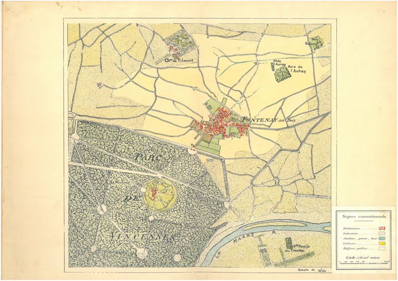 Territoire de Fontenay-sous-Bois en 1770