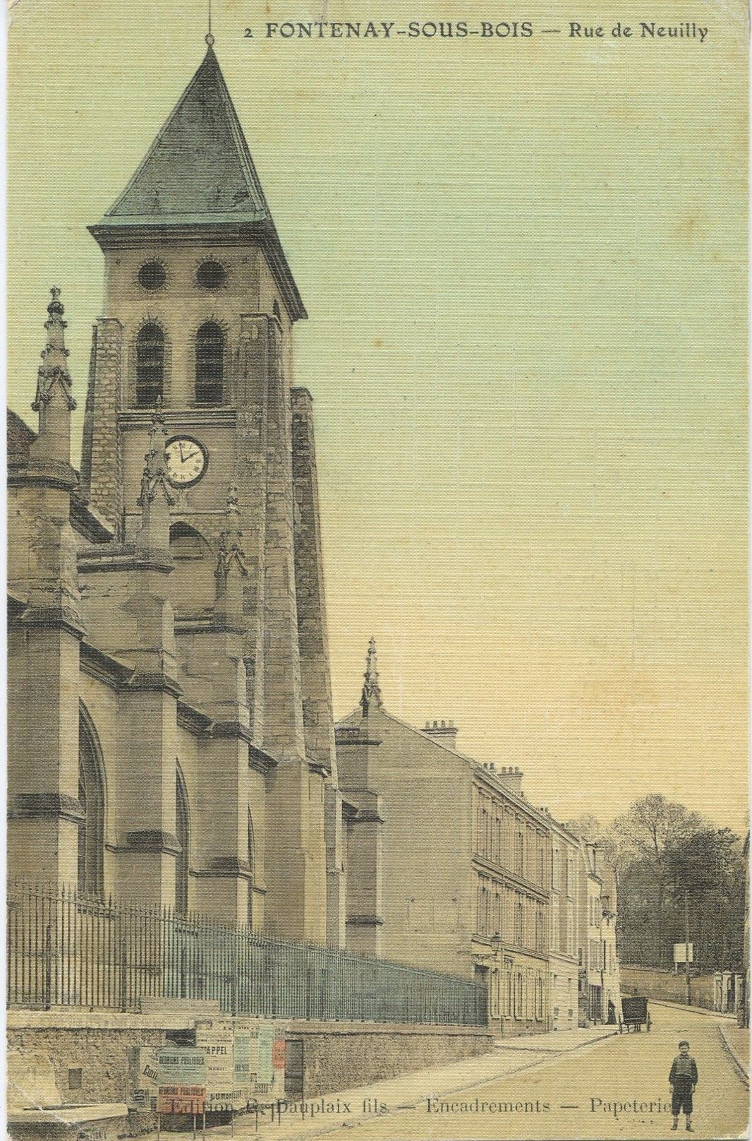 Eglise Saint-Germain l' Auxerrois et la rue de Neuilly