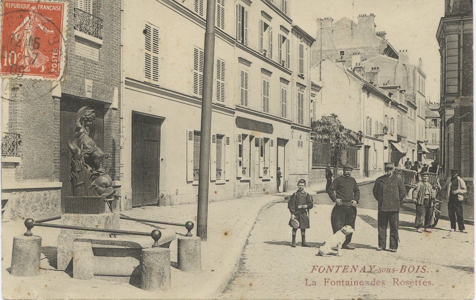 La fontaine des Rosettes