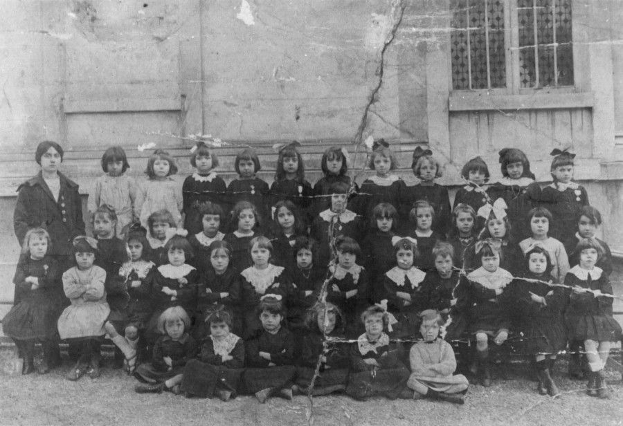 Groupe scolaire Victor-Duruy, école des filles, année scolaire 1920-1921