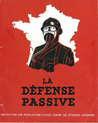 Couverture du magazine "La petite Illustration", la Défense passive, 15 juillet 1939. 