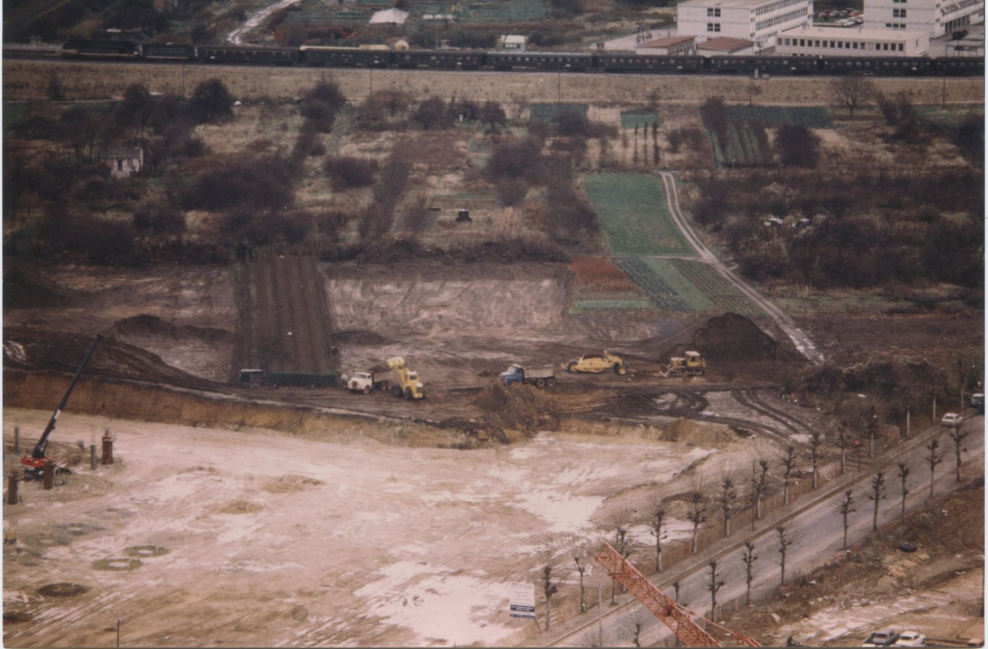 Les derniers vergers avant la ZUP