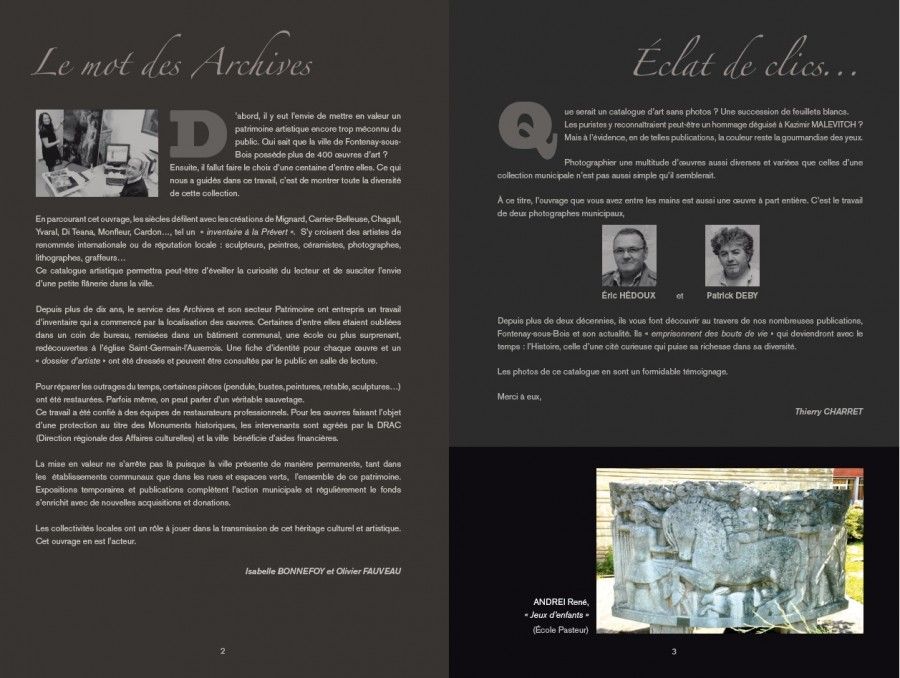 Le mot des archives / Eclats de clics 