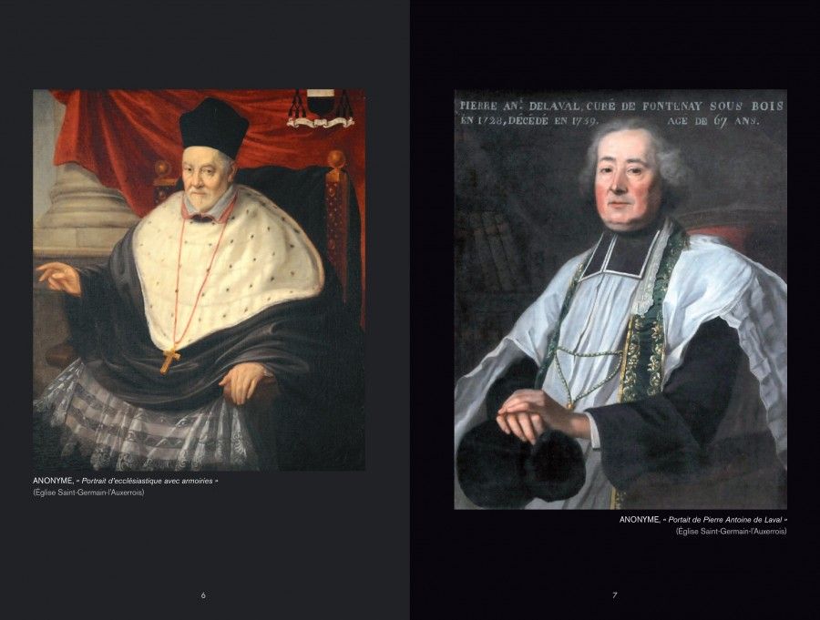 Ecclésiastique avec armoiries / Pierre-Antoine de Laval