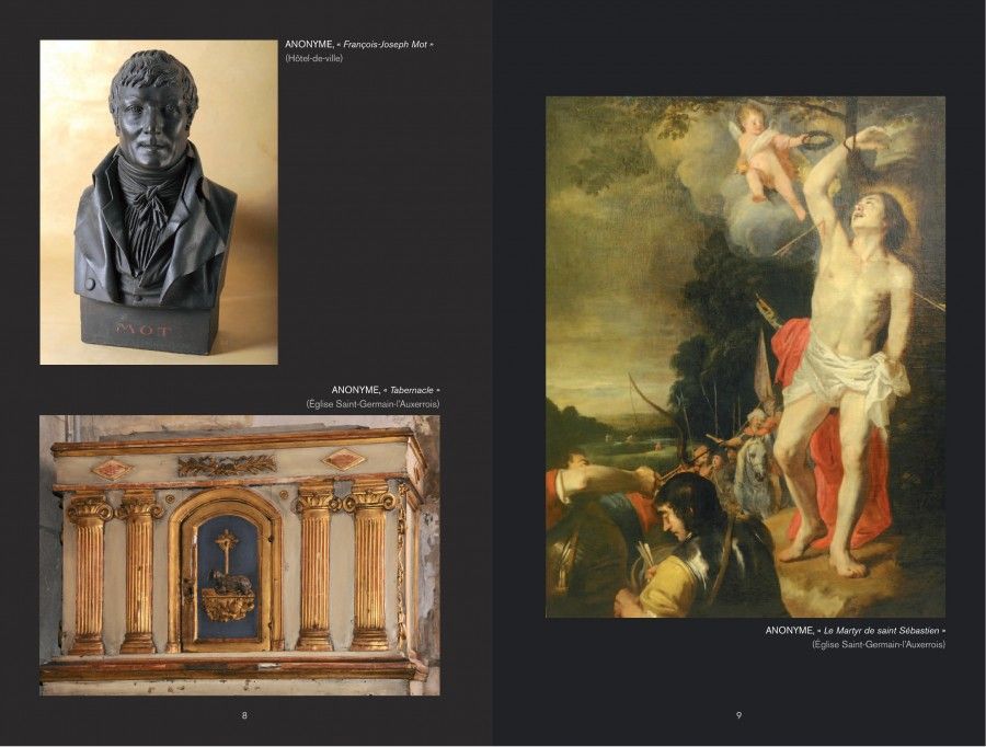 François-Joseph Mot / Tabernacle / Le Martyr de Saint-Sébastien