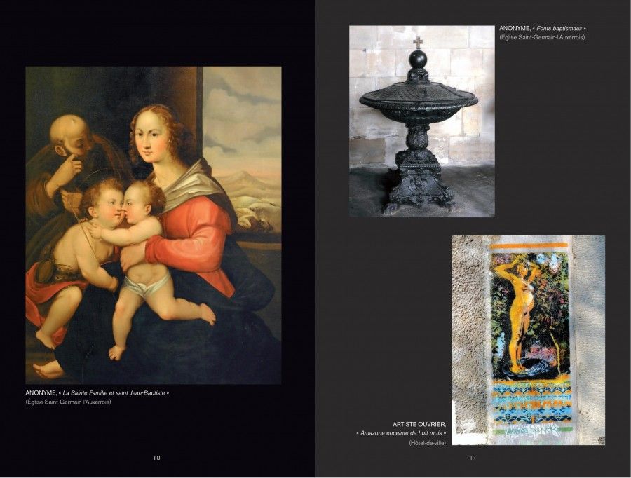 La Sainte Famille / Fonts baptismaux / Artiste ouvrier