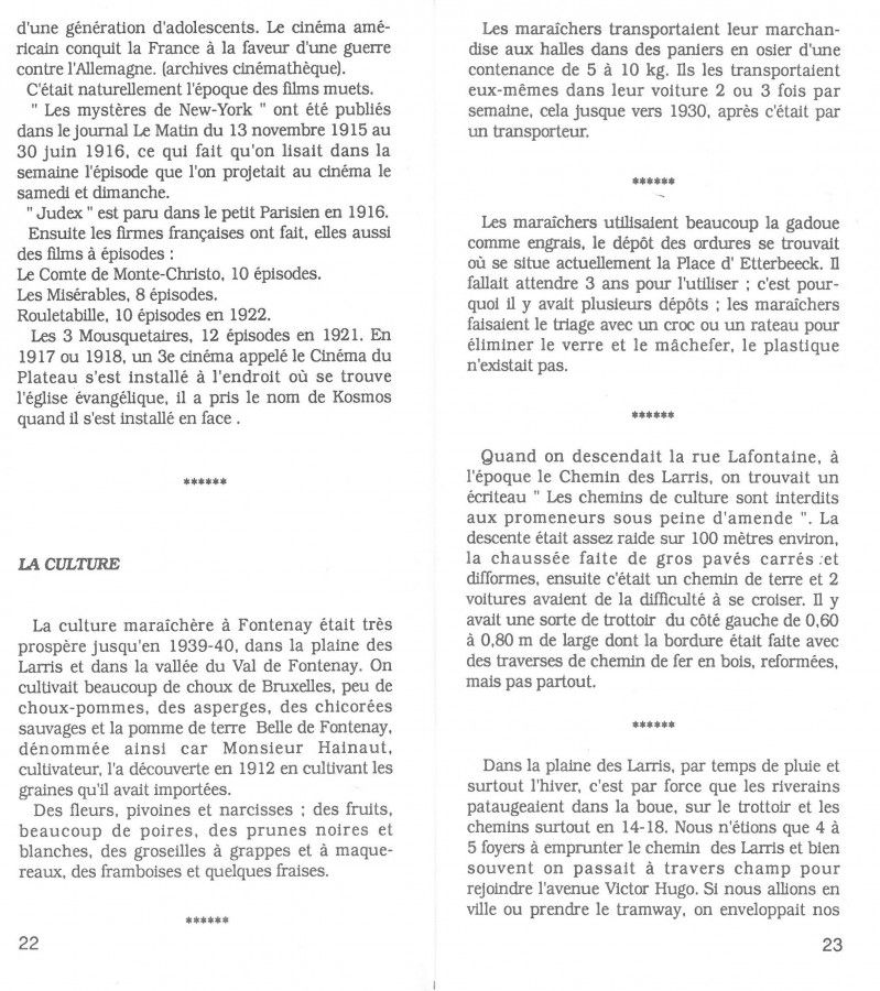 Les mémoires d'un Fontenaysien