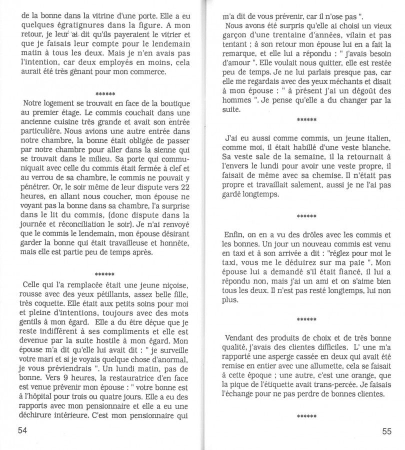 Les mémoires d'un Fontenaysien