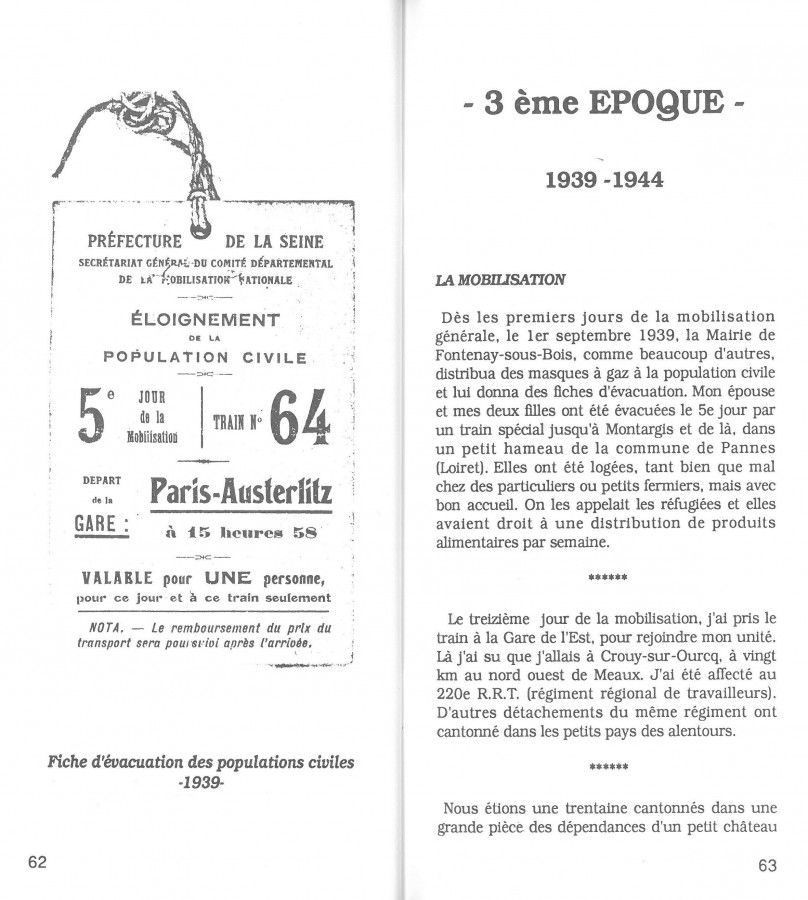 Les mémoires d'un Fontenaysien