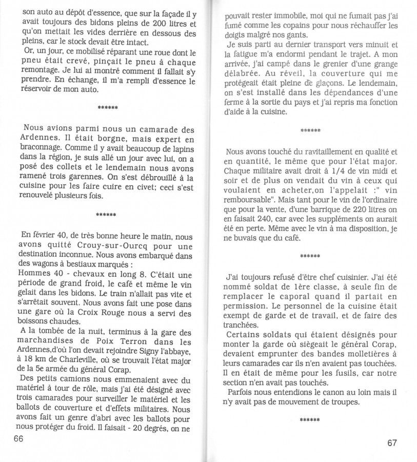 Les mémoires d'un Fontenaysien