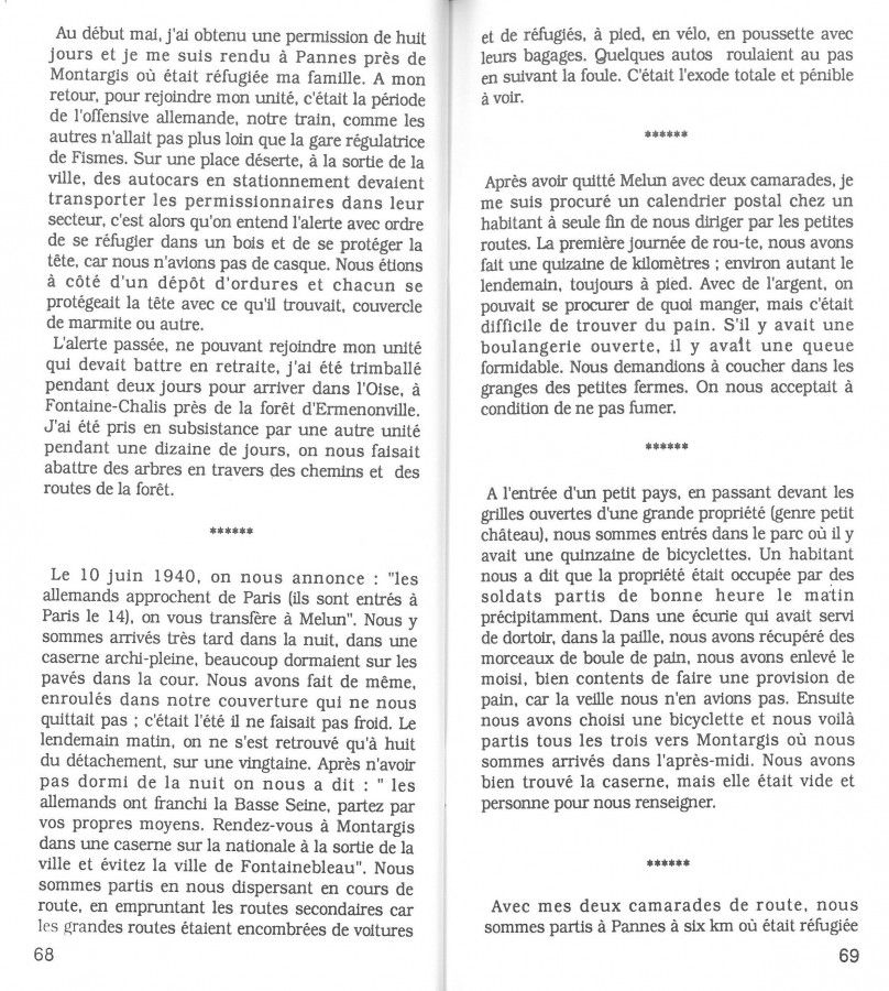 Les mémoires d'un Fontenaysien