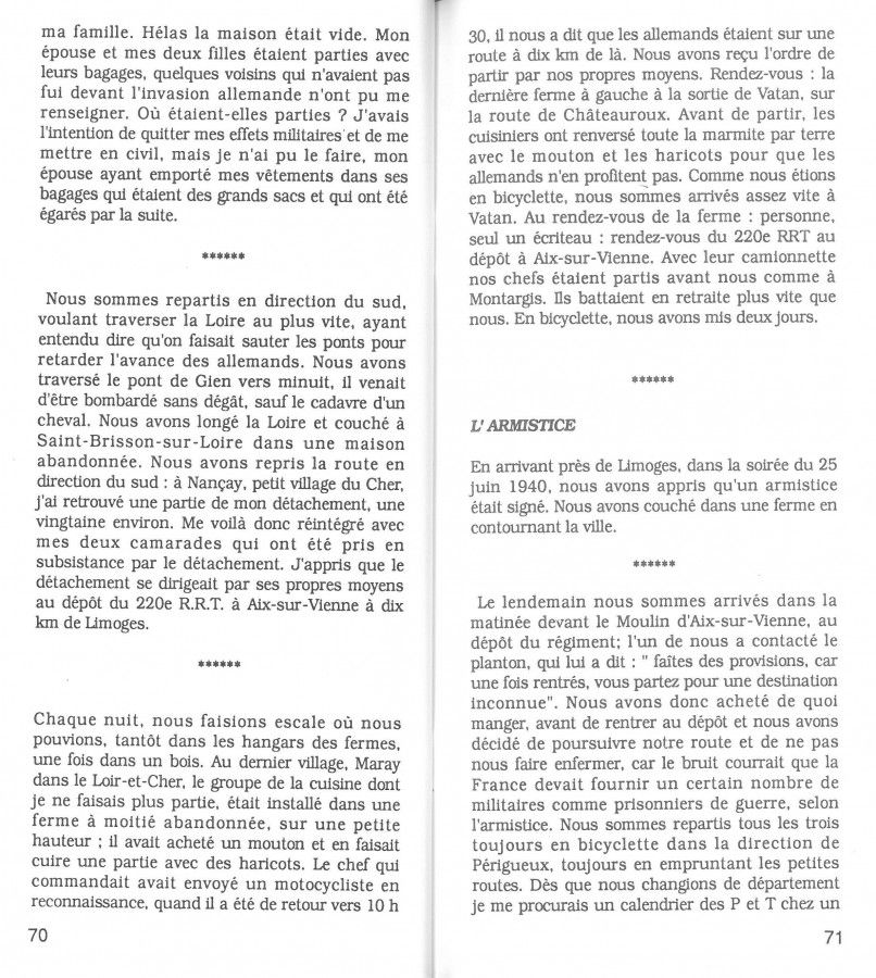 Les mémoires d'un Fontenaysien