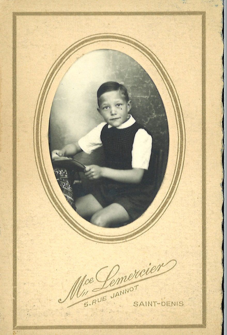 Louis Bayeurte enfant en 1942