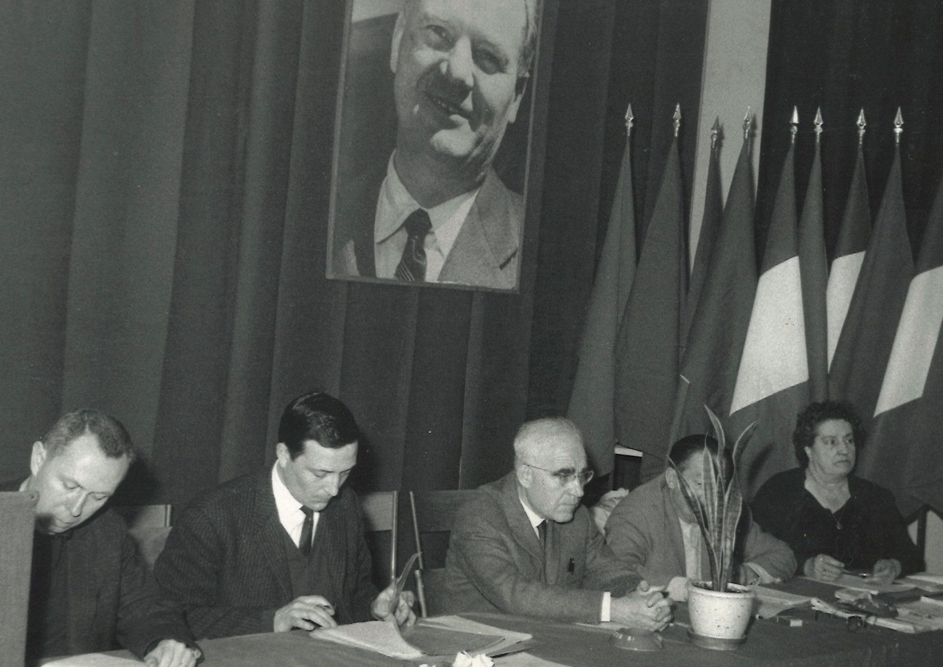 Louis Bayeurte aux côtés de Charles Garcia