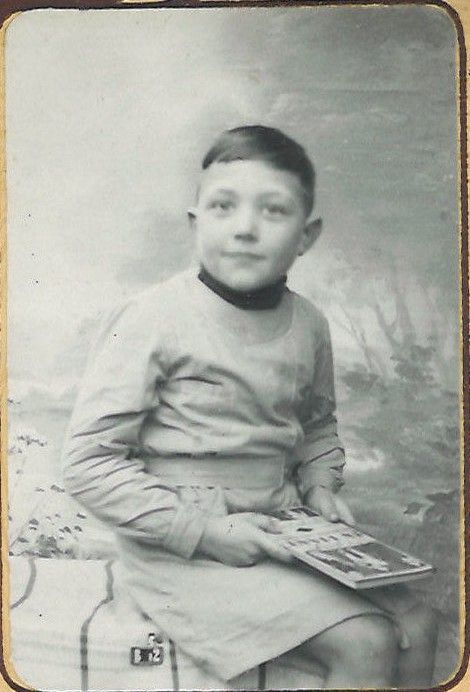 Louis Bayeurte, enfant