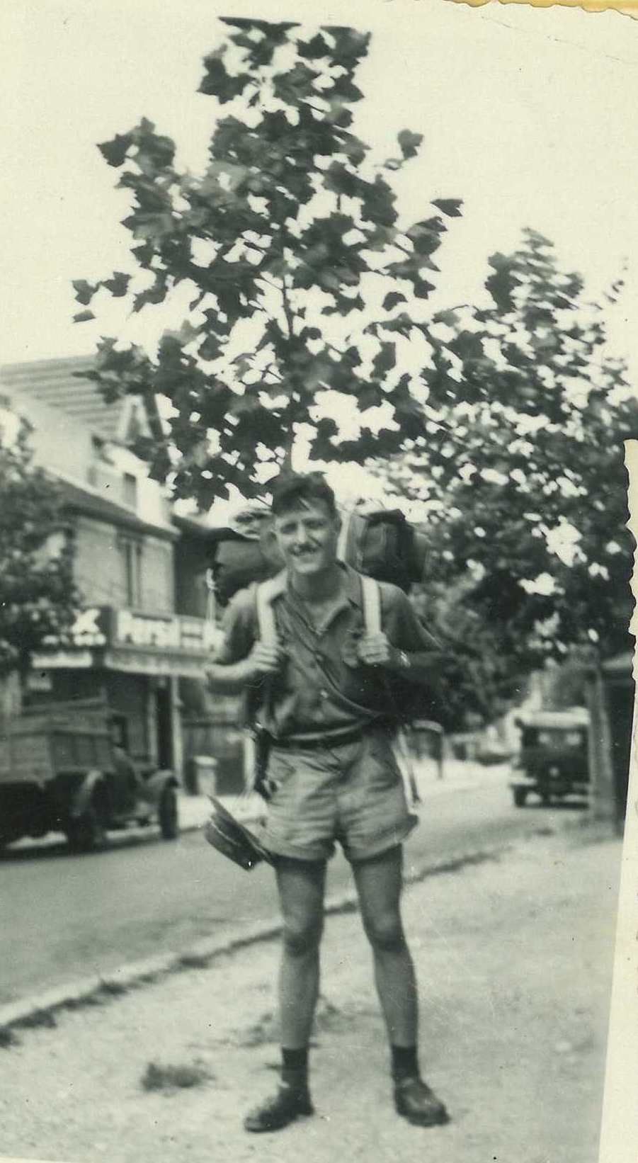 Louis Bayeurte, sac à  dos