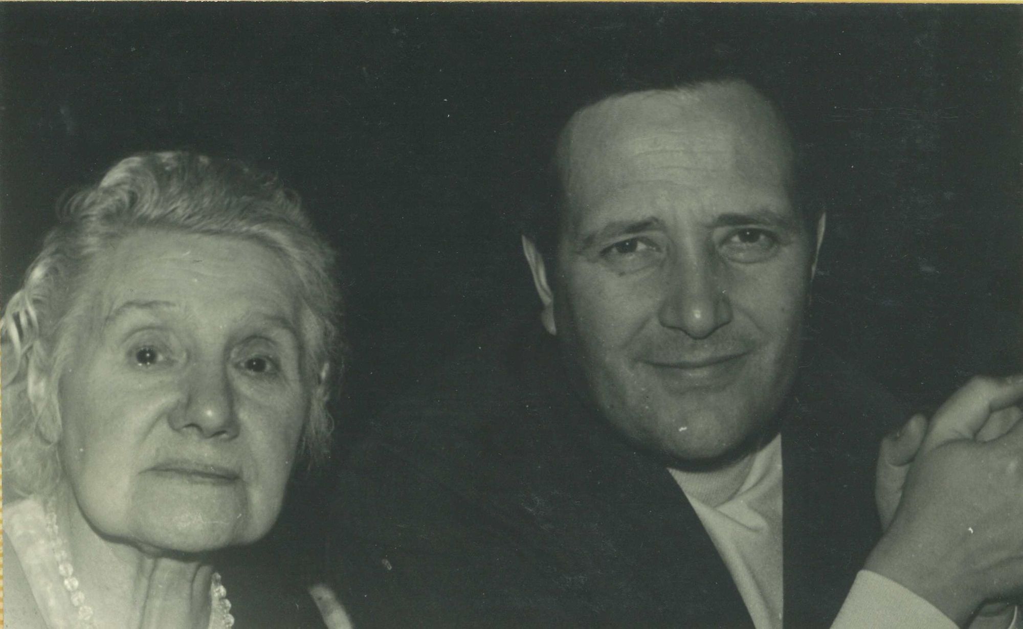 Louis Bayeurte et sa mère