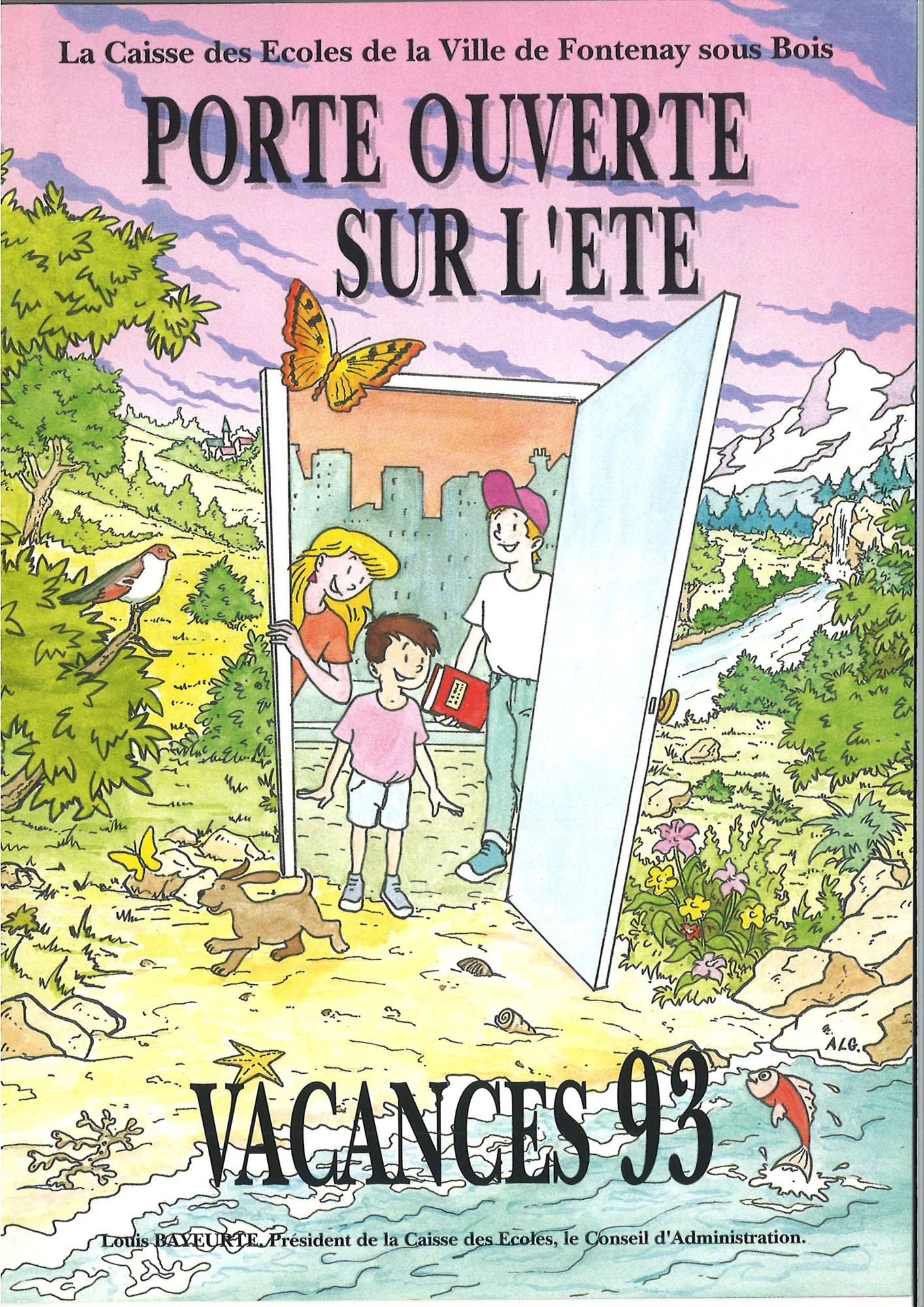 Brochure colonies 1993