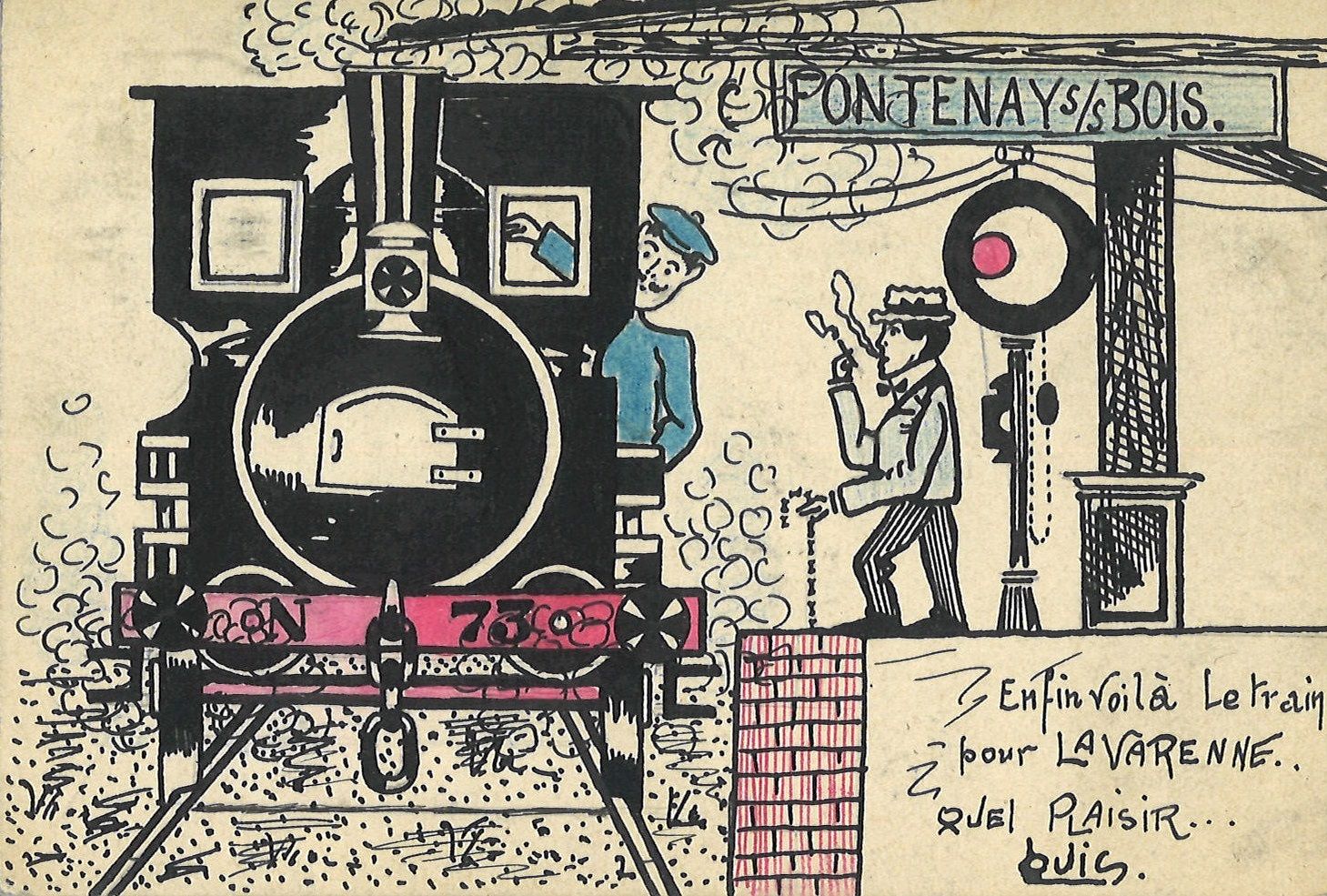 A la gare de Fontenay-sous-Bois