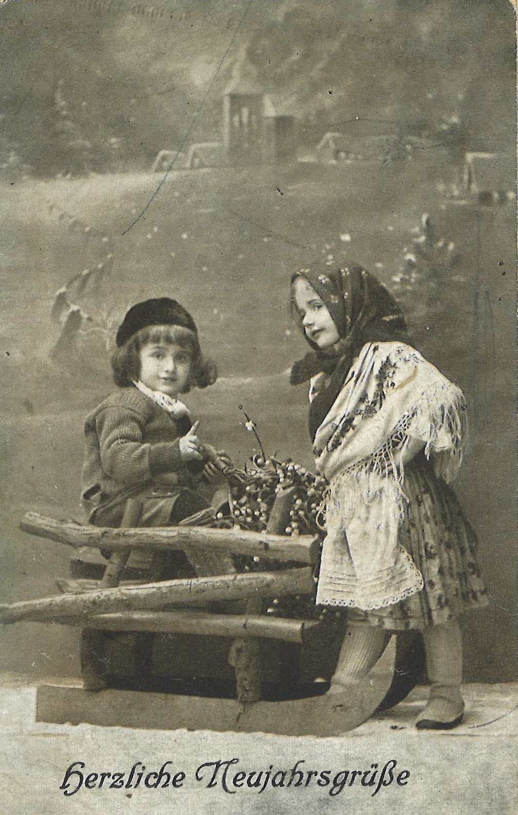 Carte de fin d'année 1916