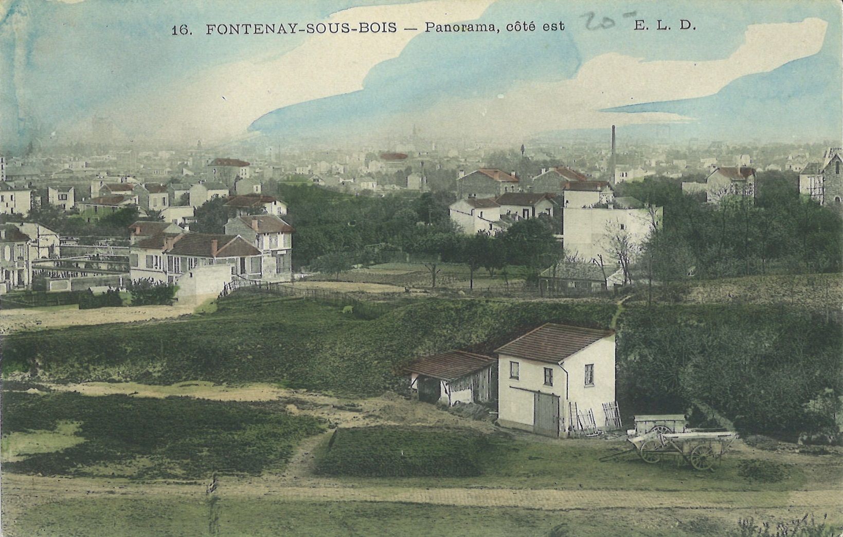 Panorama côté est de la Ville