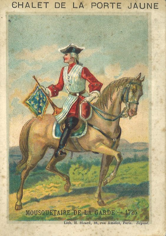 Chalet de la Porte Jaune - Mousquetaire de la Garde 1725