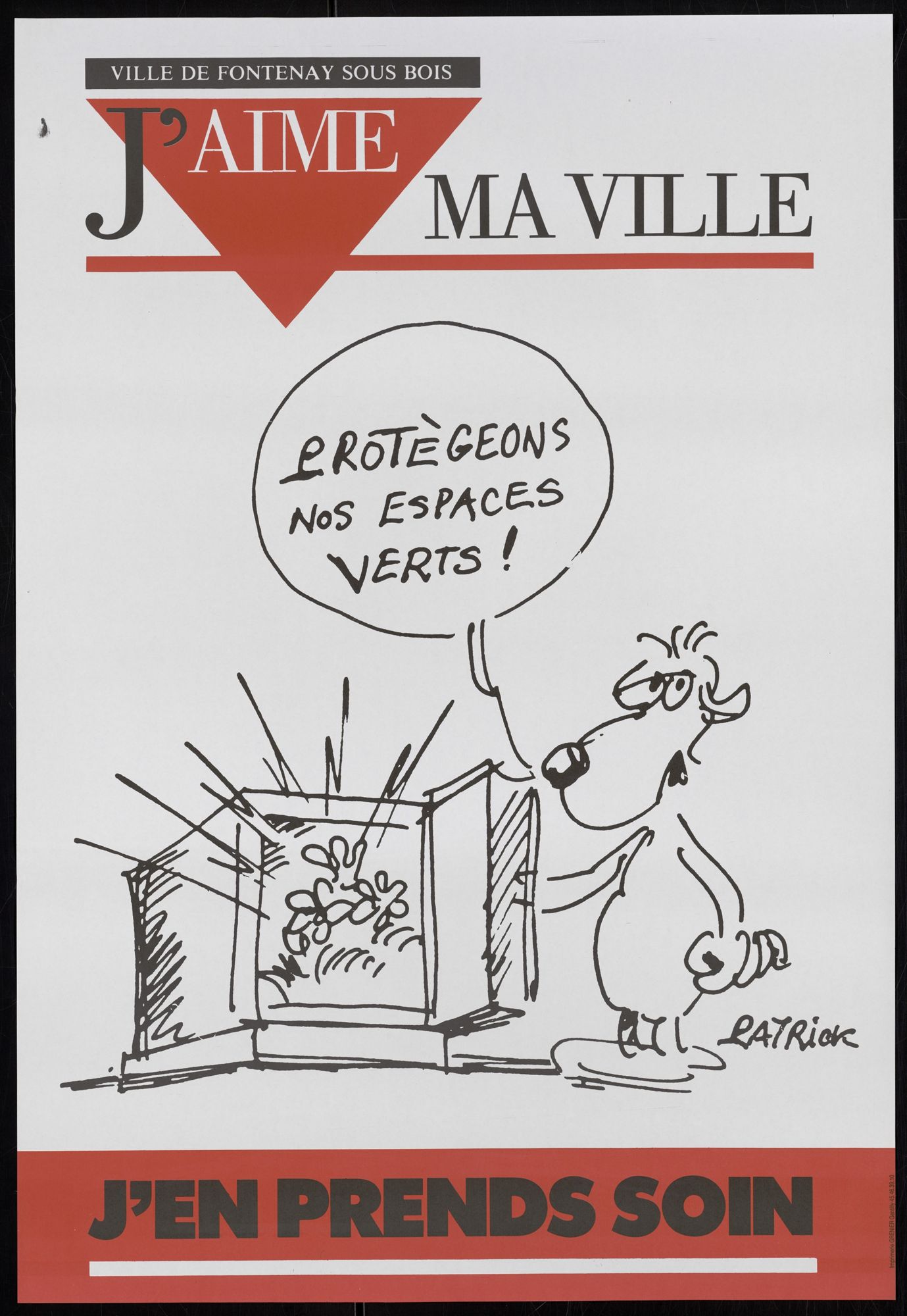 La propreté des espaces verts