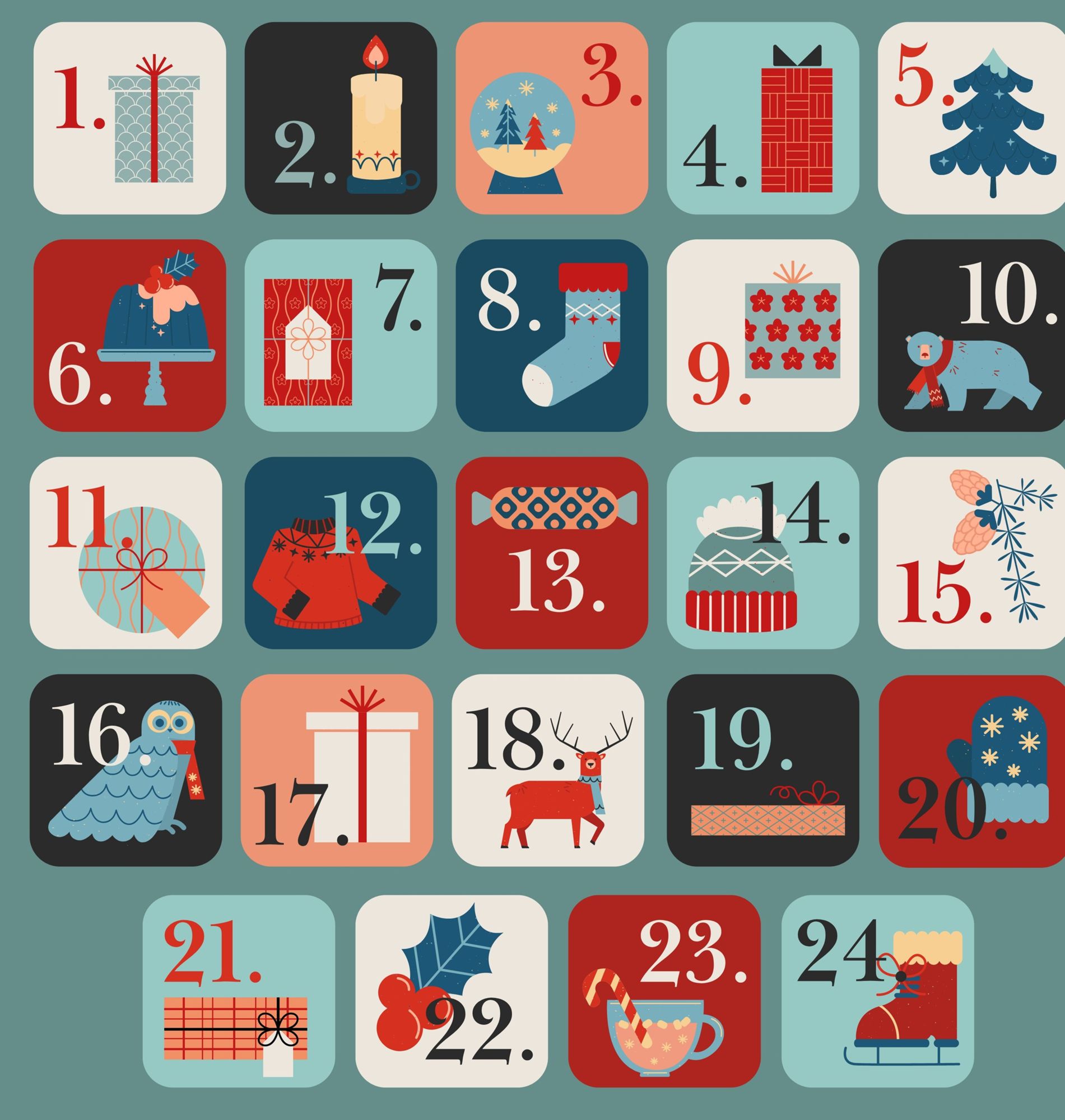 Calendrier de l'avent 2024