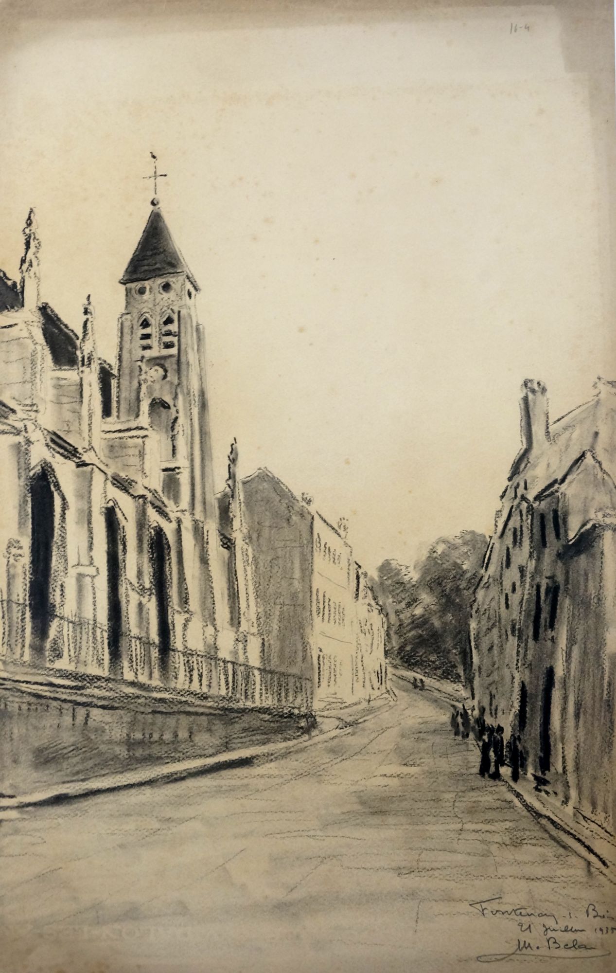 Eglise Saint-Germain l'Auxerrois et la rue de Neuilly