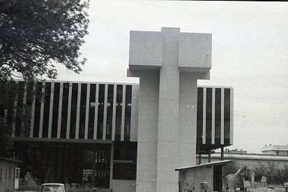 Hôtel de ville en construction