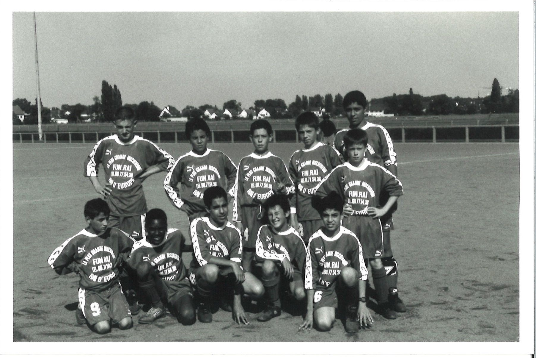 Equipe des jeunes du club de football Association sportive Val de Fontenay (ASVF)