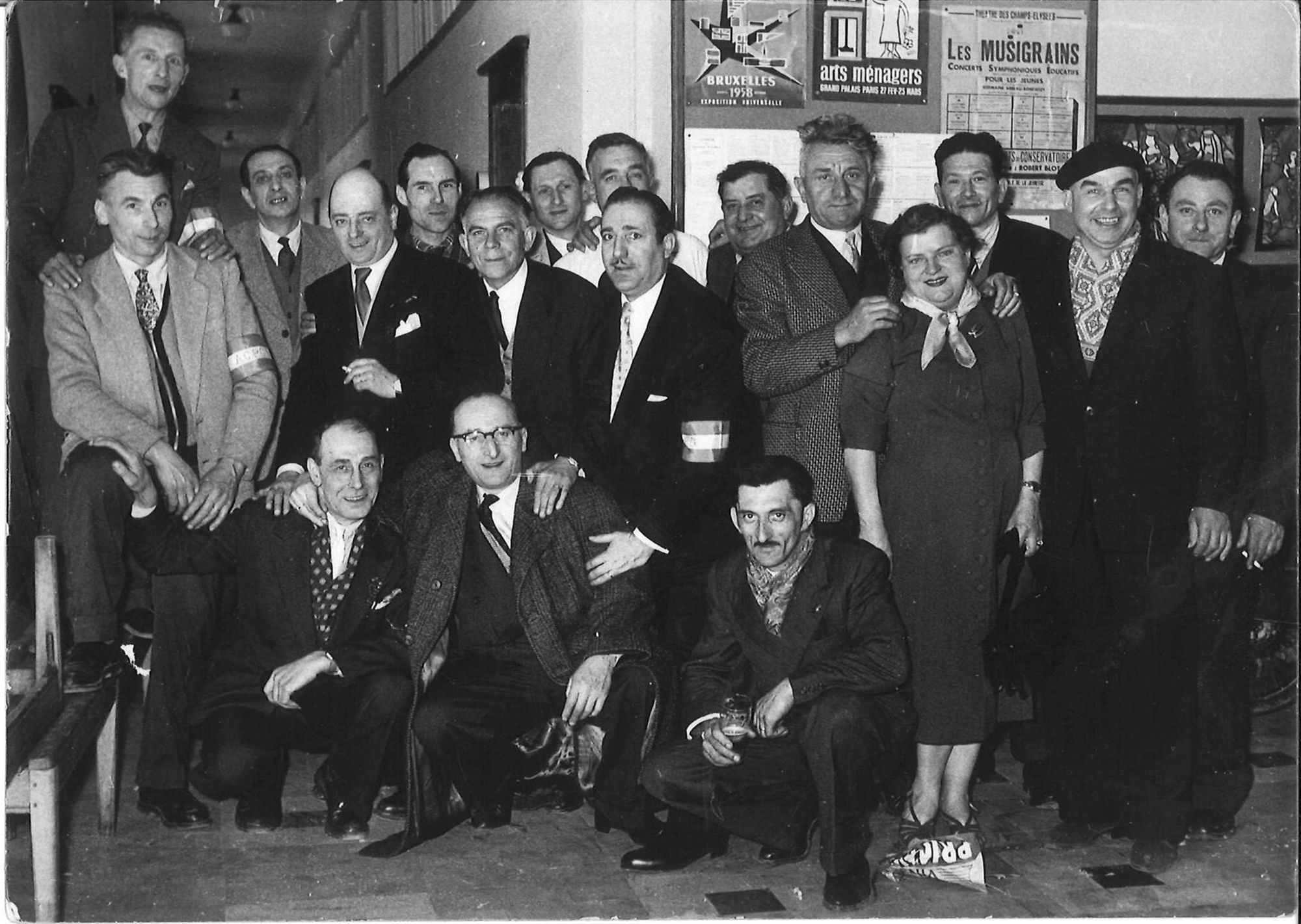 Anciens prisonniers de guerre, section du PCF de Fontenay