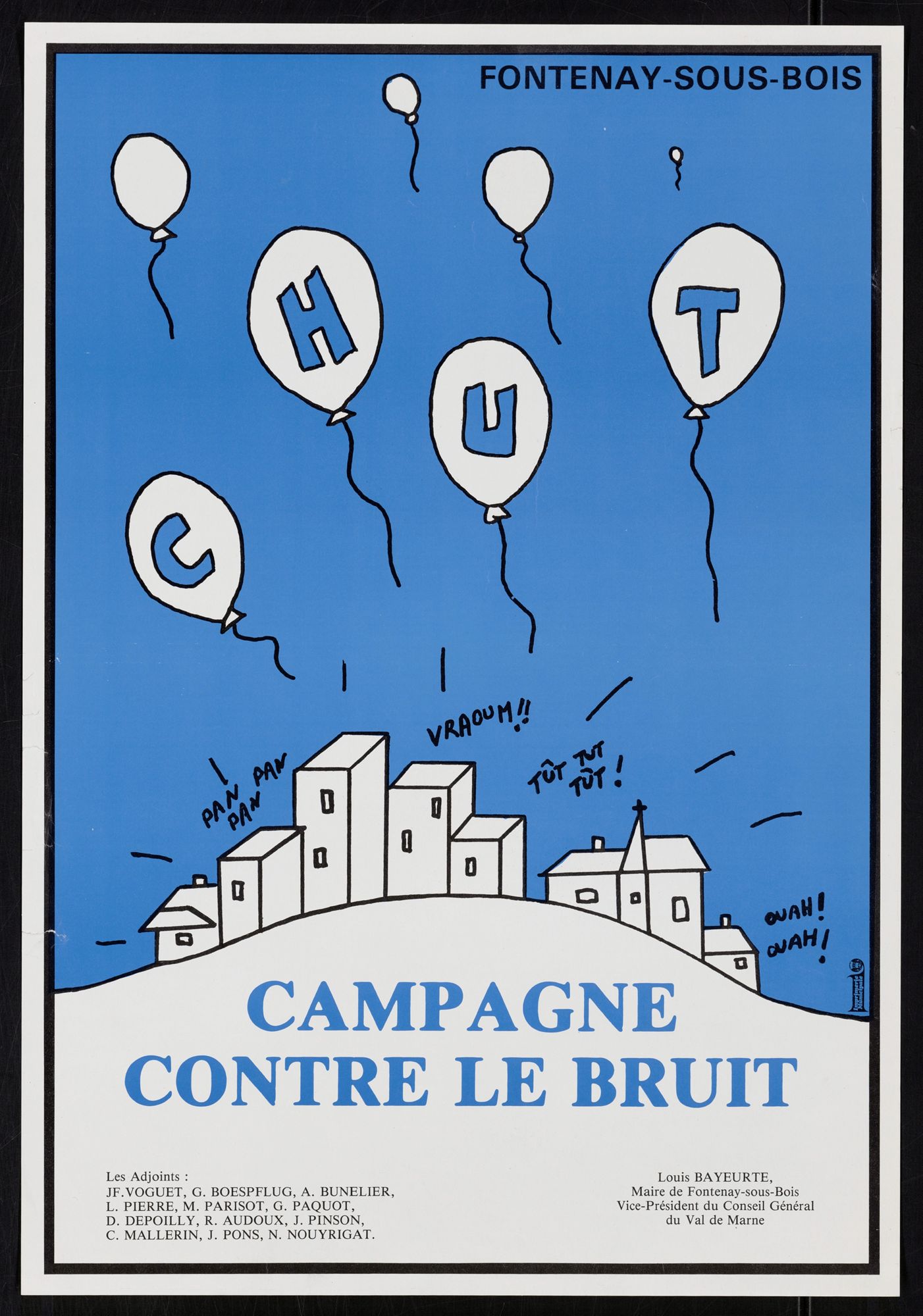 Campagne contre le bruit 1985