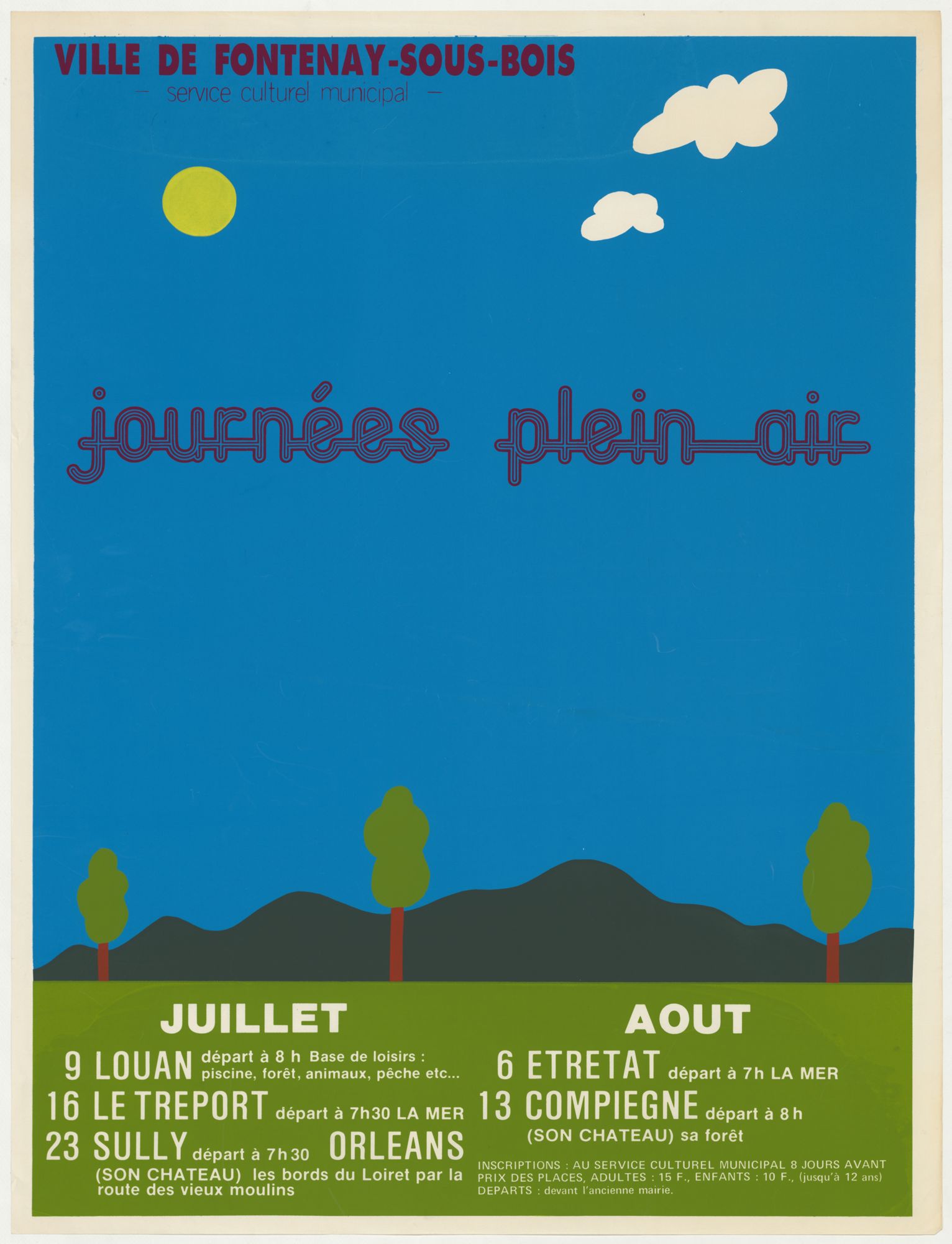 Sorties d'été 1978