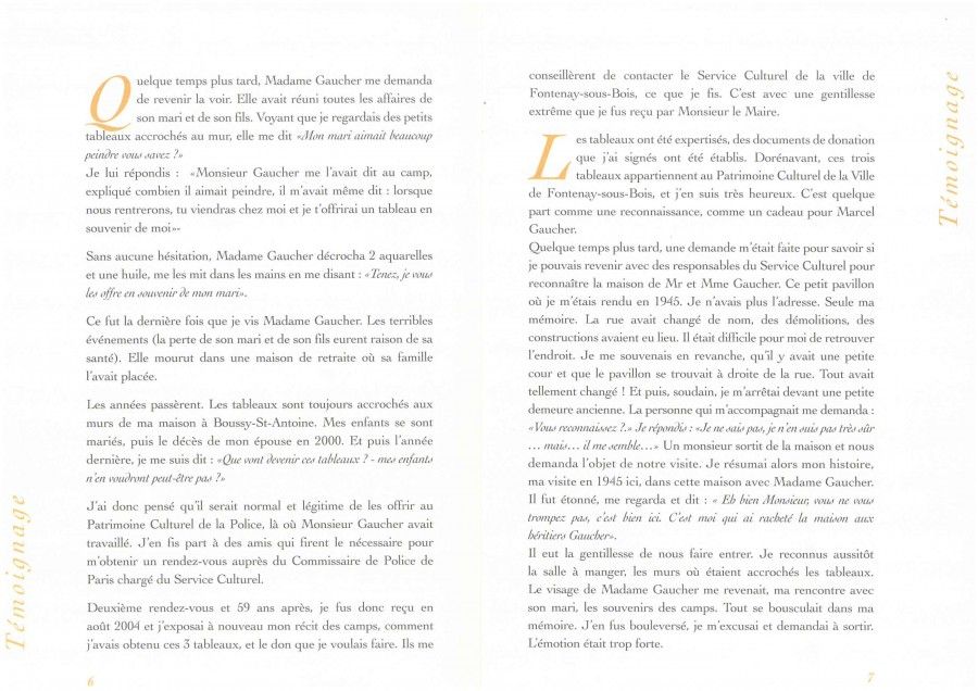 L'histoire se situe au camp de concentration de GROSS-ROSEN fin de l'année 44