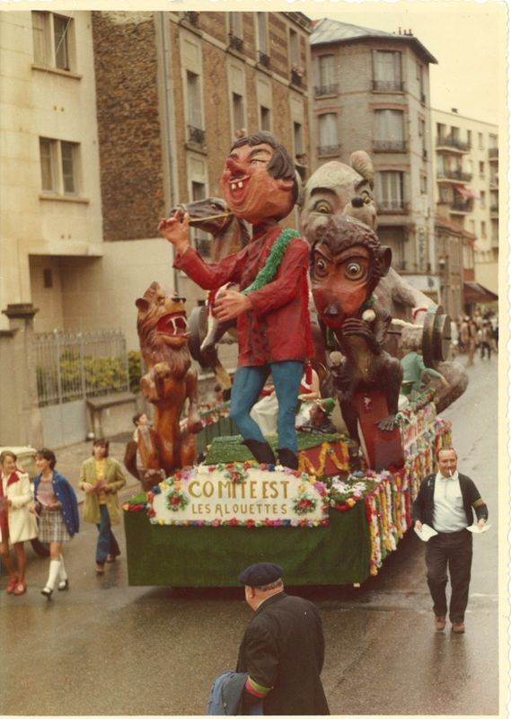 Char du défilé de la Madelon, années 1970